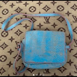 NWOT vintage Liebeskind Berlin turquoise chat boho